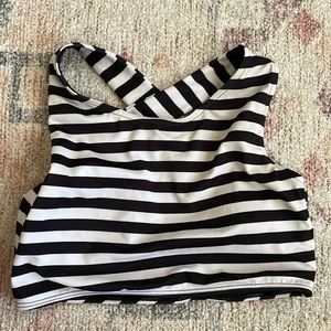 Albion Hang Ten Crop Top (swimsuit)